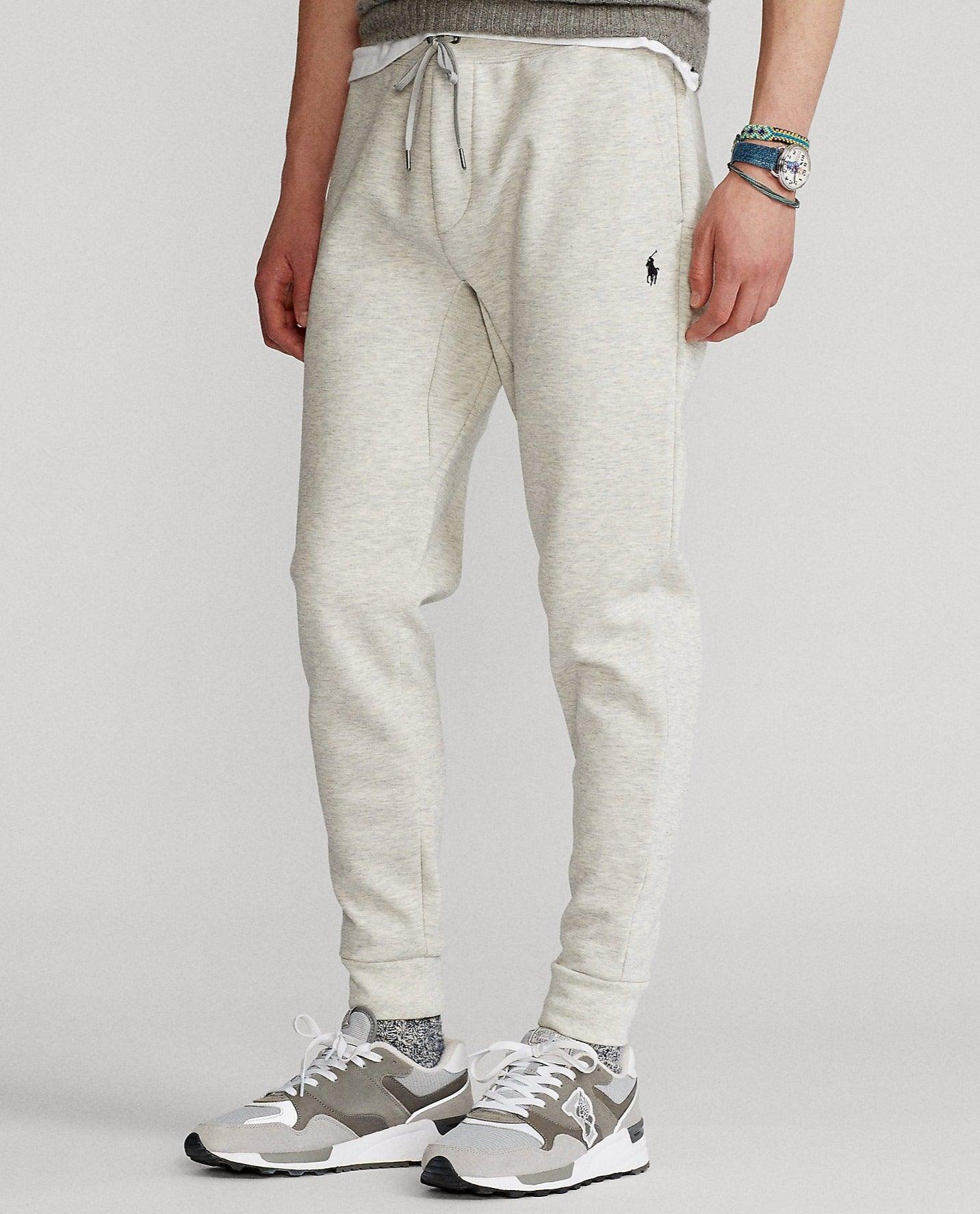 Pantalon de jogging Ralph Lauren gris clair chiné - Georgespaul