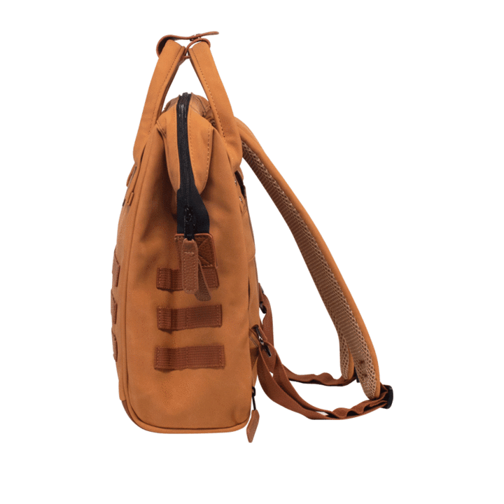 Petit sac à dos Cabaïa marron et poches interchangeables - Georgespaul