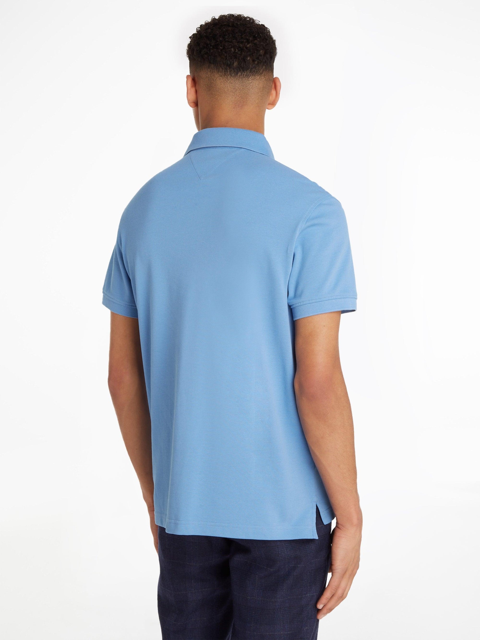 Polo Tommy Hilfiger bleu - Georgespaul