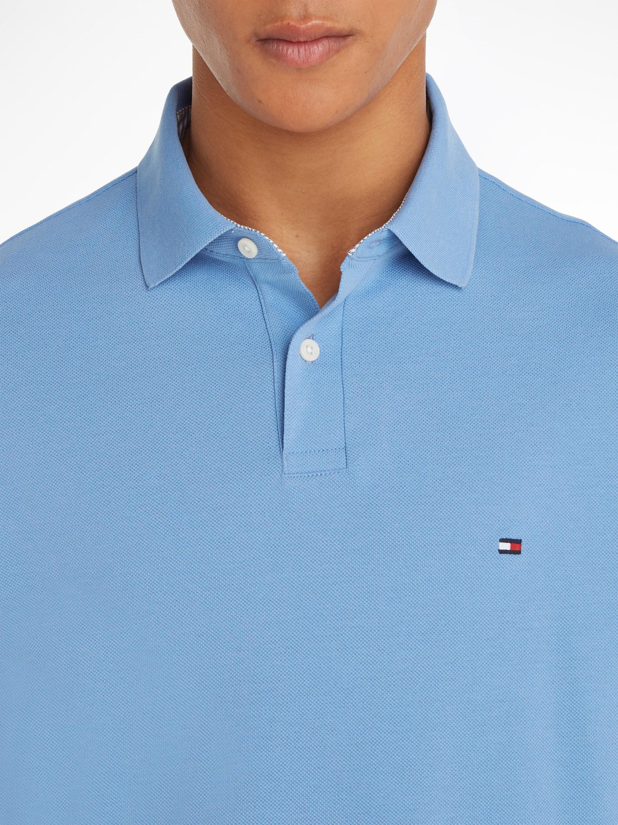 Polo Tommy Hilfiger bleu - Georgespaul