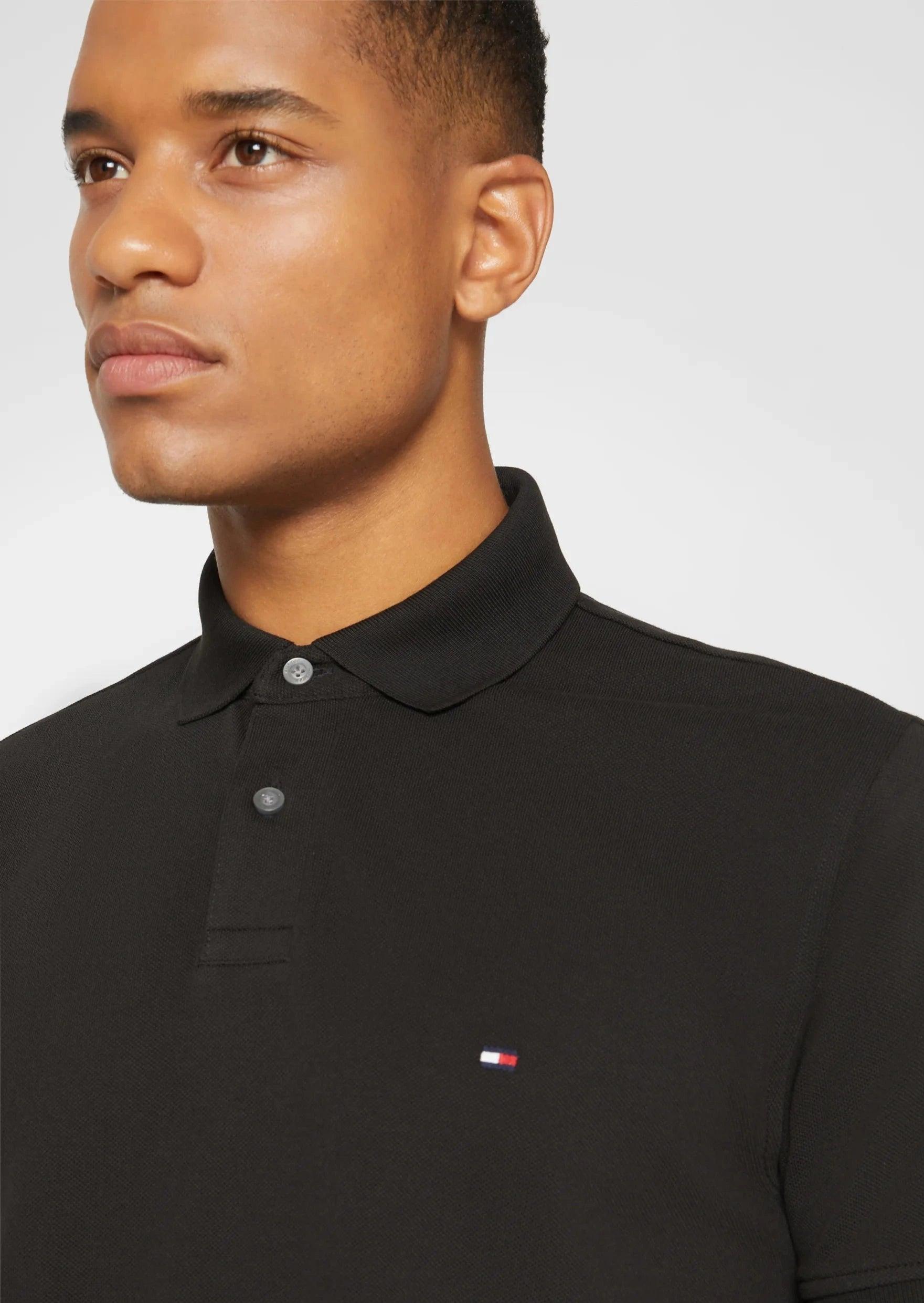 Polo Tommy Hilfiger noir - Georgespaul