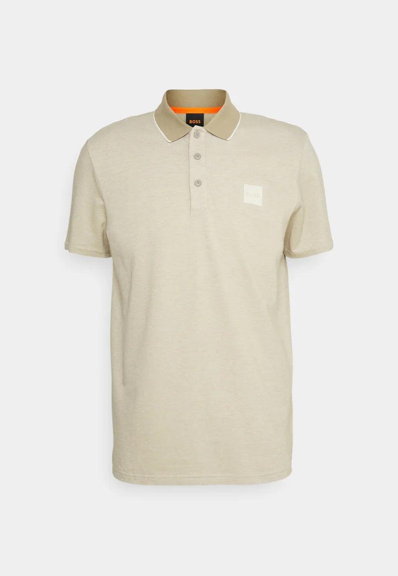 Polo BOSS beige en coton - Georgespaul