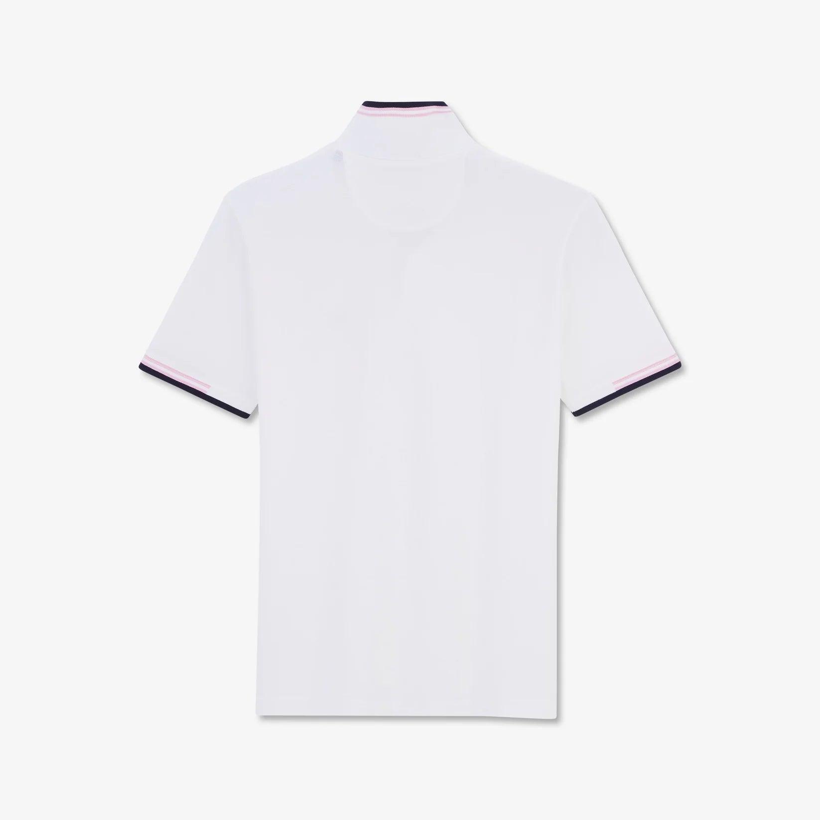 Polo Eden Park blanc en coton - Georgespaul