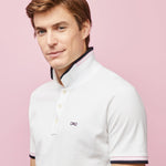 Afbeelding in Gallery-weergave laden, Polo Eden Park blanc en coton pour homme I Georgespaul
