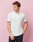 Polo Eden Park blanc en coton - Georgespaul