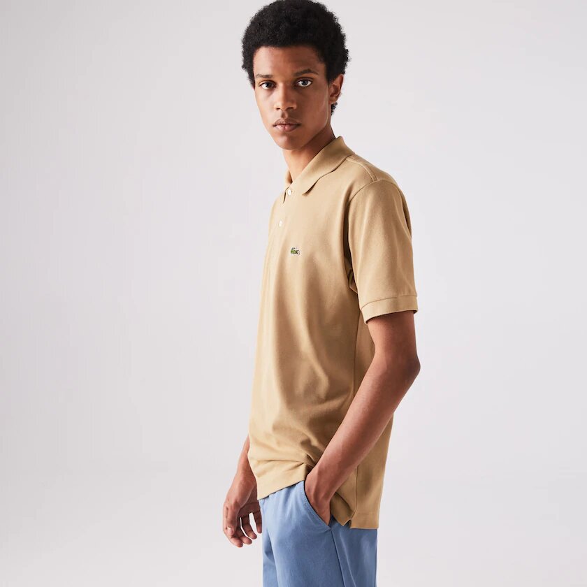 Polo homme L.12.12 Lacoste Beige | Georgespaul