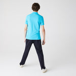 Afbeelding in Gallery-weergave laden, Polo homme Lacoste ajusté bleu turquoise en petit piqué | Georgespaul
