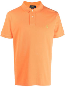 Polo Ralph Lauren ajusté orange en coton pour homme I Georgespaul