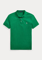 Laden Sie das Bild in den Galerie-Viewer, Polo pour homme Ralph Lauren cintré vert en coton piqué | Georgespaul
