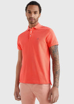 Afbeelding in Gallery-weergave laden, Polo Tommy Hilfiger ajusté corail pour homme | Georgespaul
