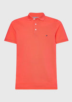Afbeelding in Gallery-weergave laden, Polo Tommy Hilfiger ajusté corail pour homme | Georgespaul
