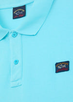 Charger l&#39;image dans la galerie, Polo badge Paul &amp; Shark bleu en coton piqué pour homme I Georgespaul

