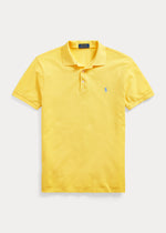Charger l&#39;image dans la galerie, Polo homme Ralph Lauren cintré jaune en coton piqué | Georgespaul
