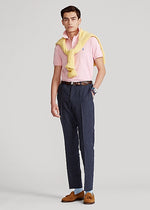 Charger l&#39;image dans la galerie, Polo pour homme Ralph Lauren ajusté rose en coton piqué | Georgespaul
