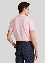 Charger l&#39;image dans la galerie, Polo pour homme Ralph Lauren ajusté rose en coton piqué | Georgespaul
