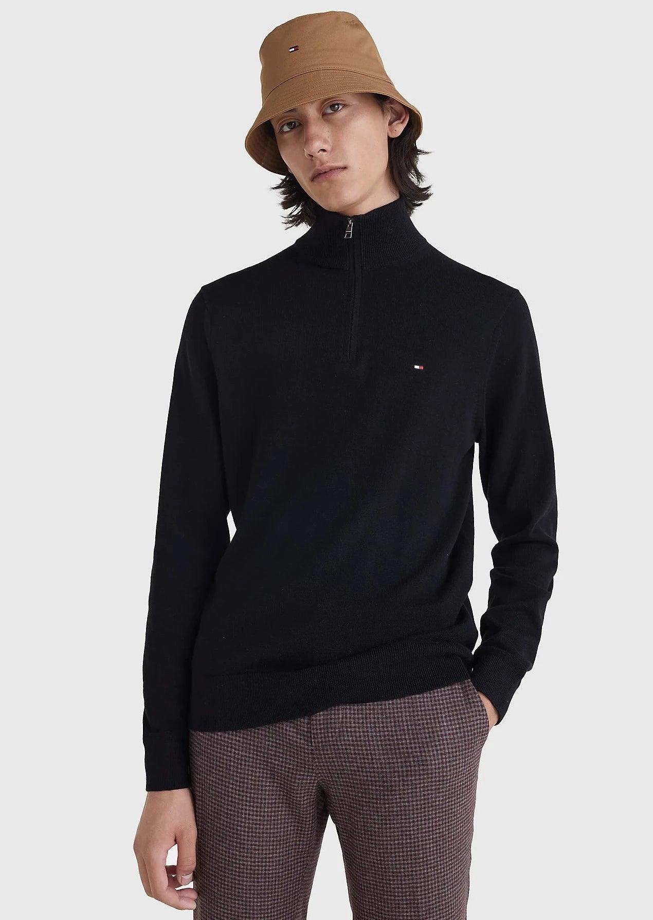 Pull Tommy Hilfiger noir - Georgespaul