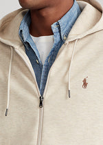 Charger l&#39;image dans la galerie, Sweat zippé à capuche Ralph Lauren beige
