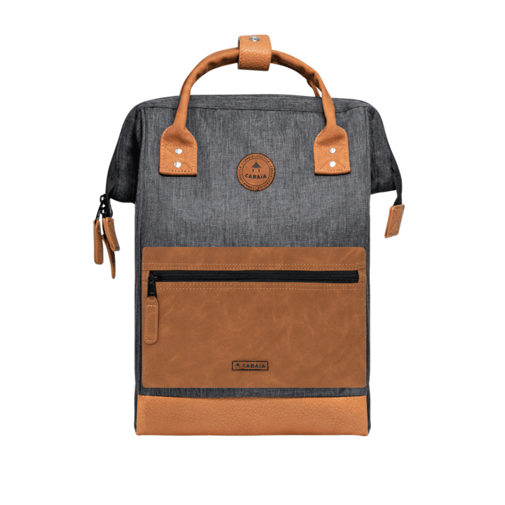 Sac à dos Cabaïa gris anthracite et poches interchangeables - Georgespaul