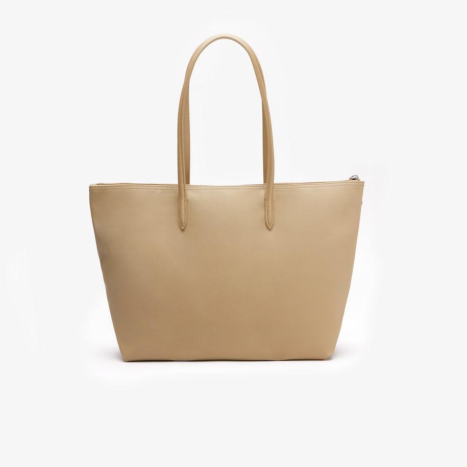 Sac cabas zippé L.12.12 Lacoste beige - Georgespaul