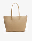 Sac cabas zippé L.12.12 Lacoste beige - Georgespaul