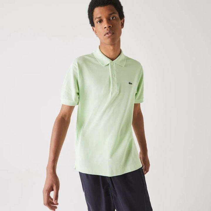 Polo L.12.12 Lacoste vert clair - Georgespaul