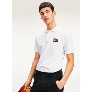 Polo manches courtes Tommy Jeans blanc