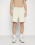 Short BOSS beige en molleton de coton - Georgespaul