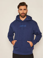 Charger l&#39;image dans la galerie, Sweat Levi&#39;s® capuche logo bleu foncé coton | Georgespaul
