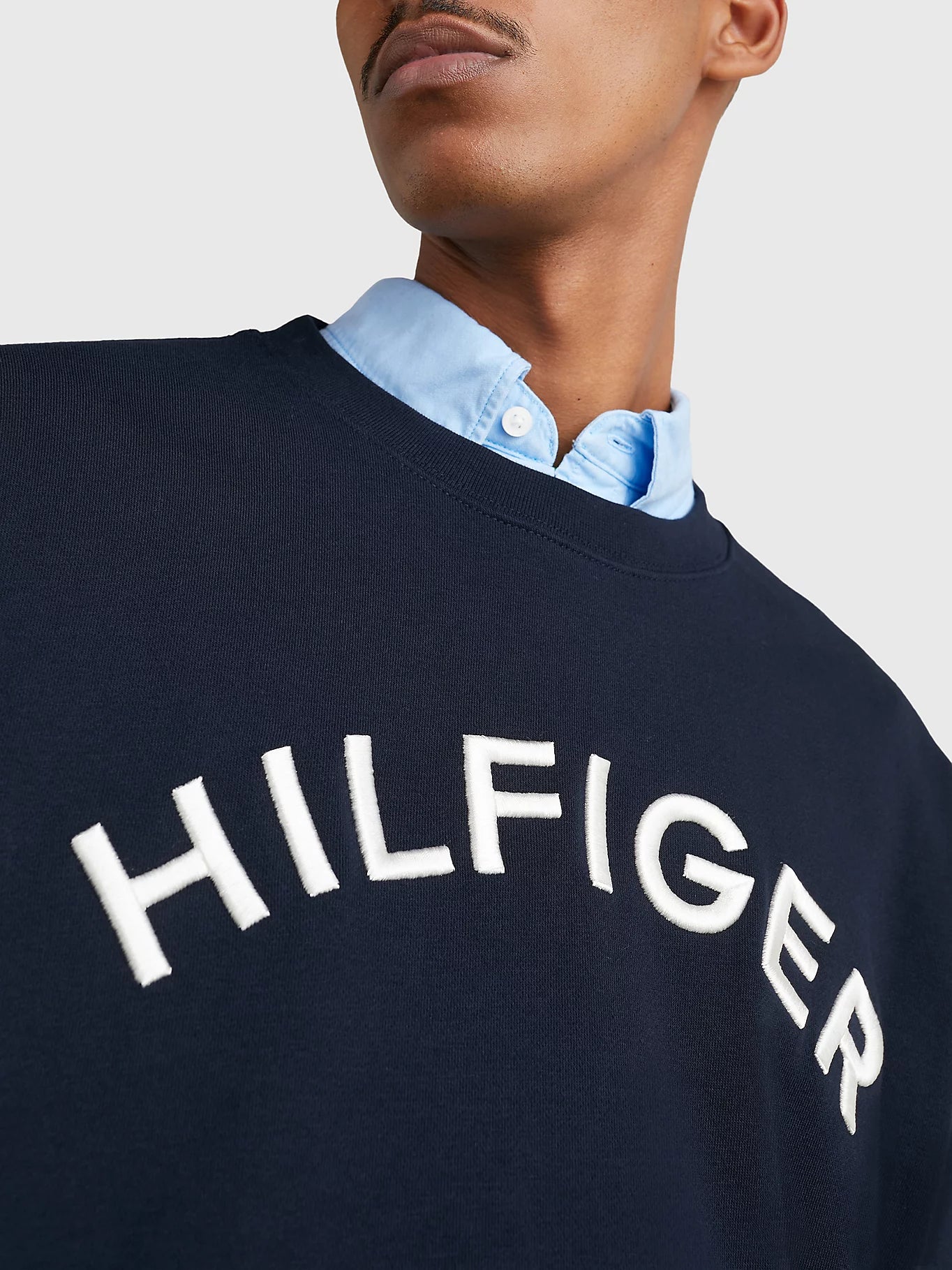 Sweat Tommy Hilfiger marine pour homme I Georgespaul
