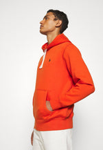 Laden Sie das Bild in den Galerie-Viewer, Sweat à capuche pour homme Ralph Lauren orange en coton | Georgespaul
