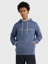 Sweat à capuche Tommy Hilfiger bleu en coton bio - Georgespaul