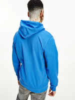 Laden Sie das Bild in den Galerie-Viewer, Blauer Kapuzenpullover aus Bio-Baumwolle von Tommy Jeans
