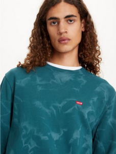 Sweat col rond Levi's vert pour homme I Georgespaul