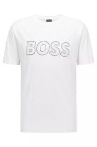 T-Shirt BOSS blanc en coton I Georgespaul