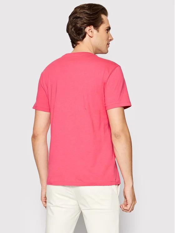 T-Shirt Ralph Lauren ajusté rose - Georgespaul