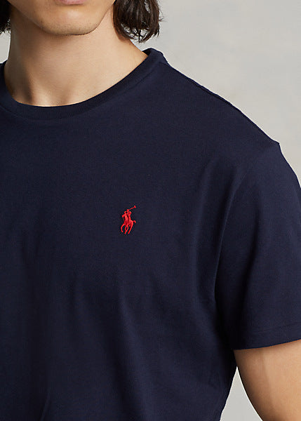 T-Shirt Ralph Lauren marine en jersey pour homme I Georgespaul