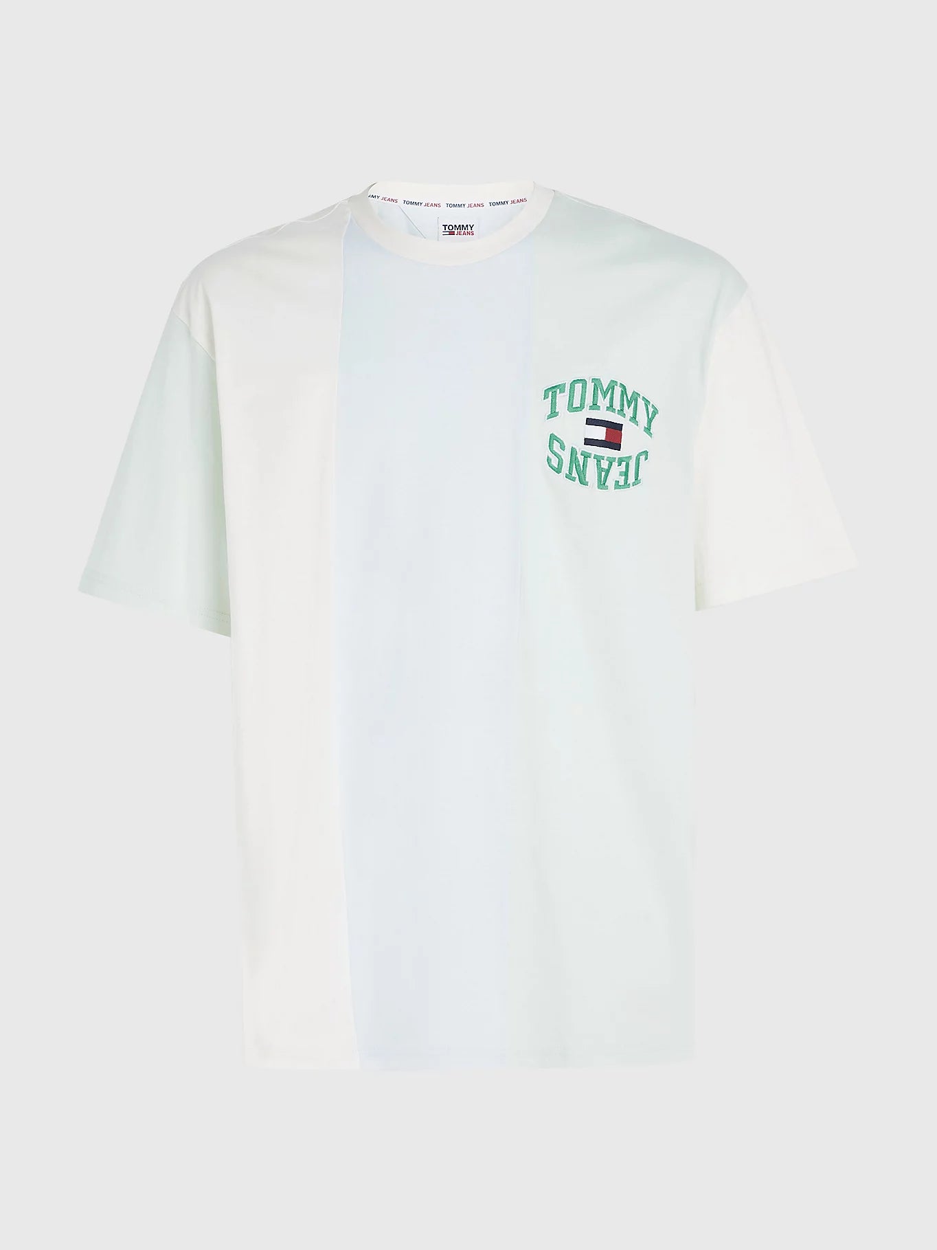 T-Shirt Tommy Jeans vert clair pour homme I Georgespaul