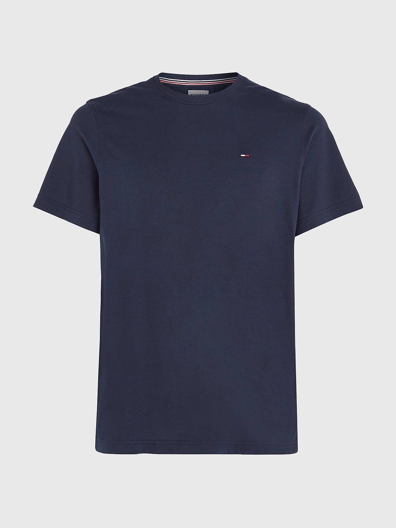 T-Shirt classique Tommy Jeans bleu coton bio | Georgespaul