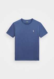 T-Shirt homme Ralph Lauren ajusté bleu en jersey | Georgespaul