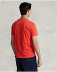 T-Shirt homme Ralph Lauren ajusté orange en jersey | Georgespaul
