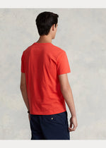 Afbeelding in Gallery-weergave laden, T-Shirt homme Ralph Lauren ajusté orange en jersey | Georgespaul
