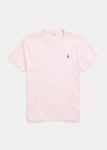 T-Shirt homme Ralph Lauren ajusté rose clair en jersey | Georgespaul