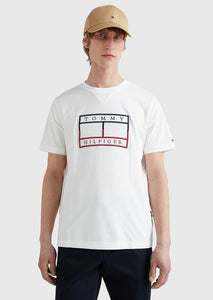 T-Shirt Tommy Hilfiger blanc pour homme | Georgespaul