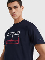 Afbeelding in Gallery-weergave laden, T-Shirt Tommy Hilfiger marine pour homme | Georgespaul
