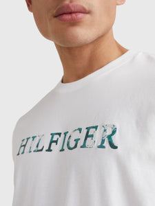 T-Shirt Tommy Hilfiger blanc pour homme | Georgespaul