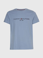 Charger l&#39;image dans la galerie, T-Shirt Tommy Hilfiger bleu clair pour homme | Georgespaul
