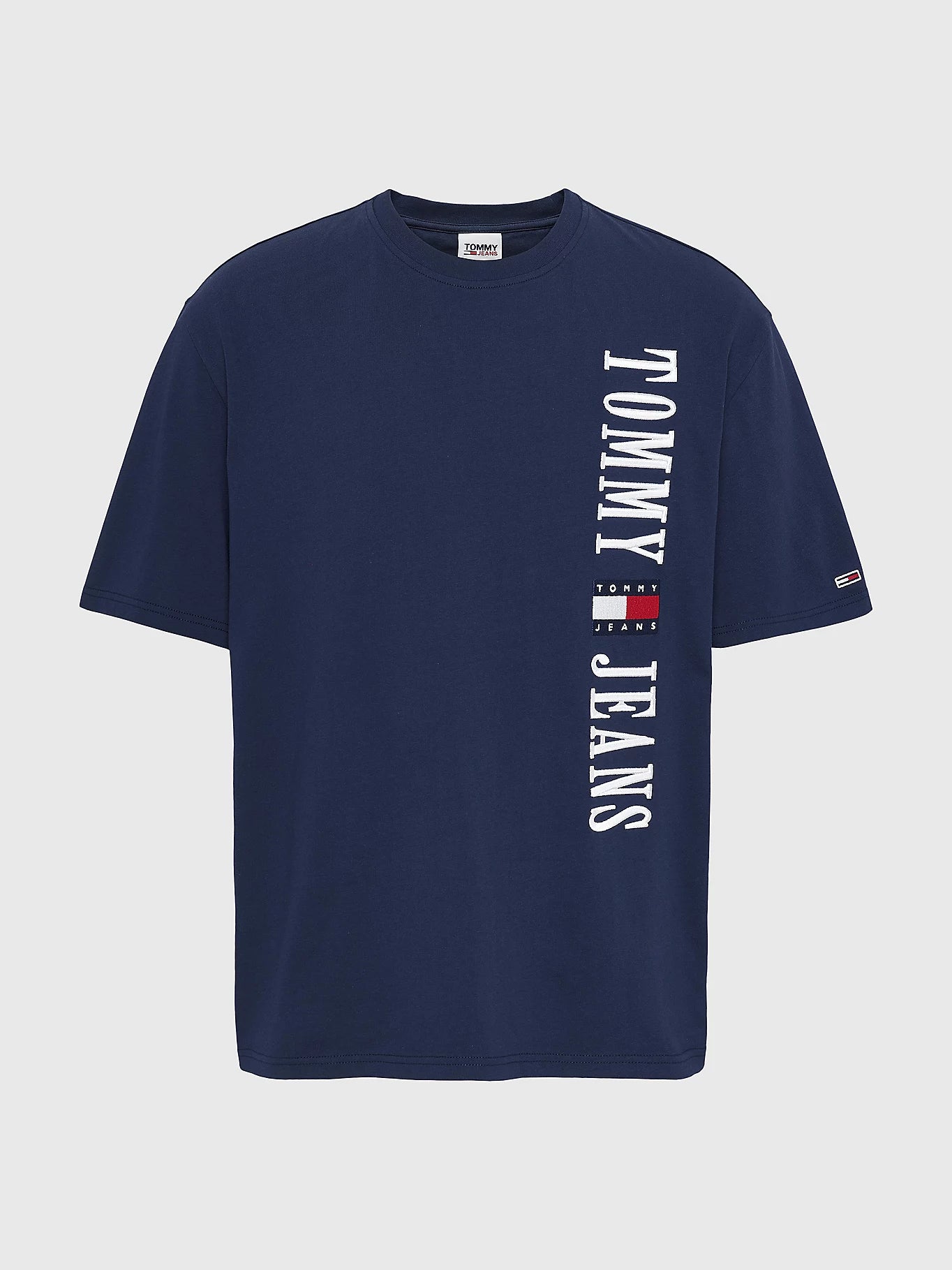 T-Shirt logo vertical Tommy Jeans marine I Georgespaul