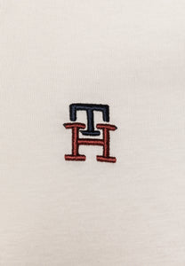 T-Shirt Tommy Hilfiger blanc en coton bio pour homme I Georgespaul