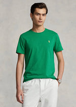 Charger l&#39;image dans la galerie, T-Shirt pour homme Ralph Lauren ajusté vert en jersey | Georgespaul
