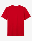 T-Shirt uni Eden Park rouge en coton - Georgespaul